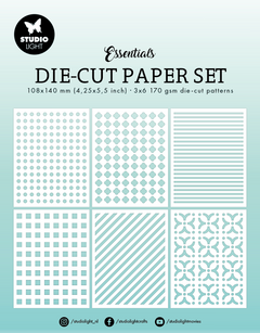 SL Paper Set Die-Cut Paper Sheets Essentials 108x140x6mm 18 PC nr.36-1