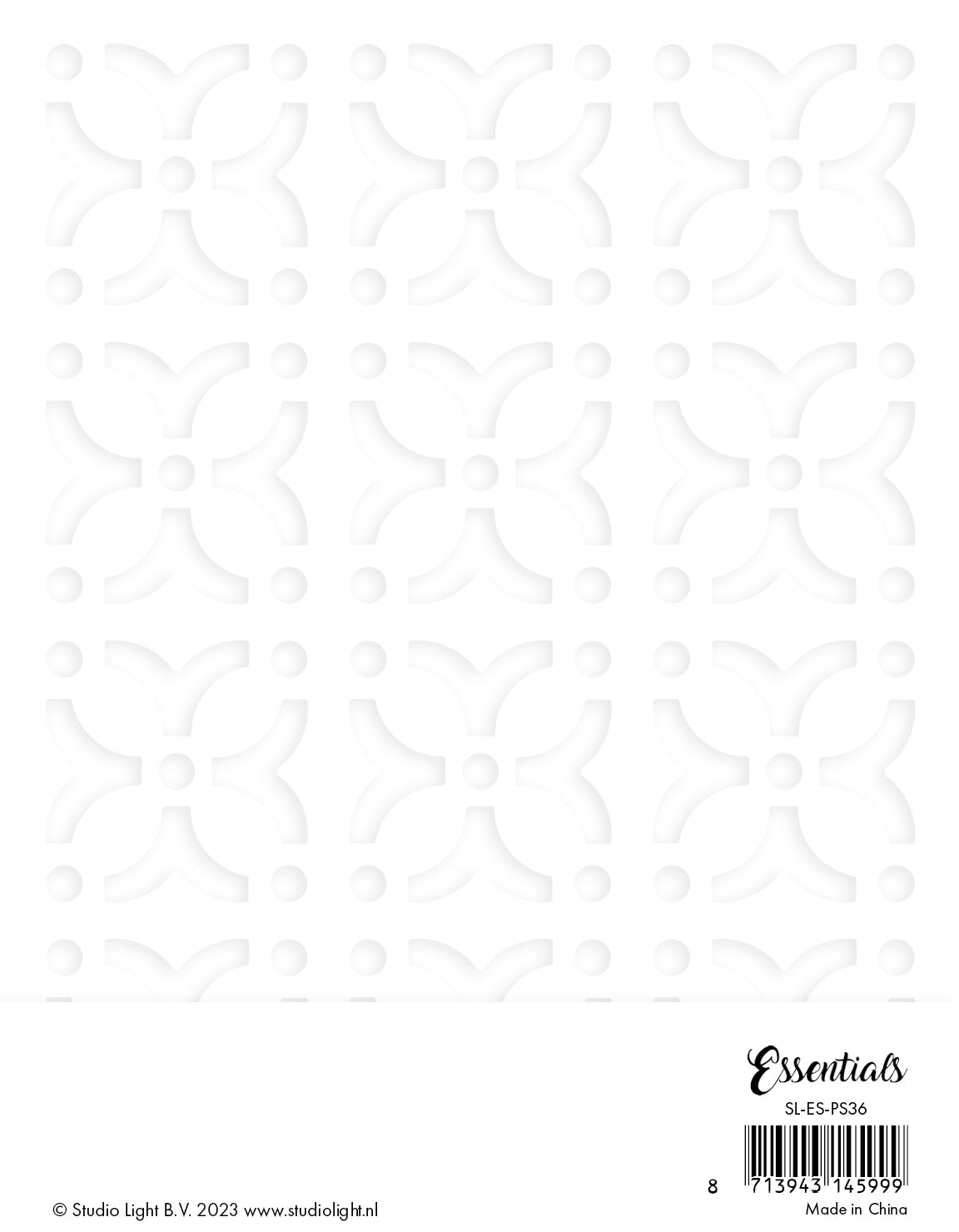 SL Paper Set Die-Cut Paper Sheets Essentials 108x140x6mm 18 PC nr.36-3