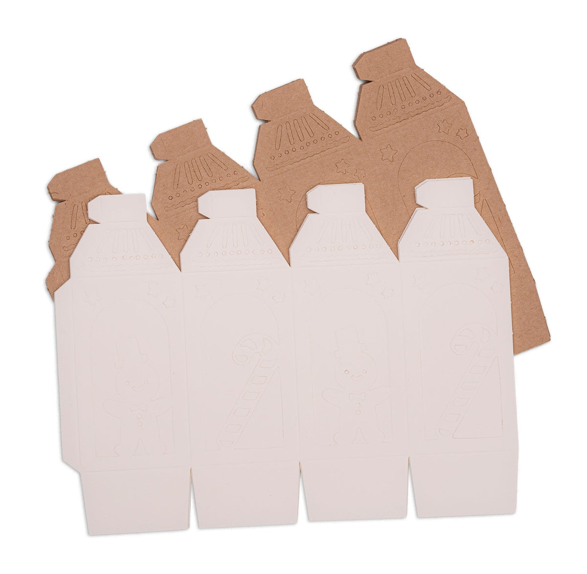 SL Lanternes en papier découpées L'essentiel Bonhomme en pain d'épices 10 feuilles-2