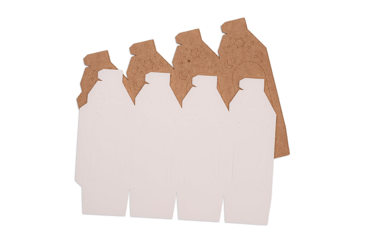SL Lanternes en papier découpées Bonhomme de neige Essentials 10 feuilles-2