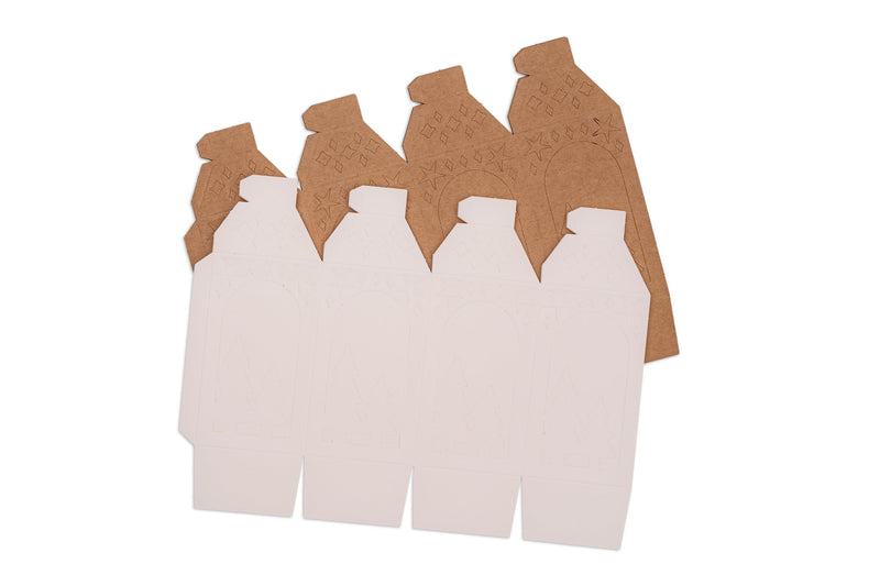 SL Lanternes découpées papier Arbres d'hiver Essentiels 10 feuilles-2
