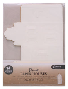 SL Maisons en papier découpées Classiques Essentiels pour la maison 10 feuilles-1