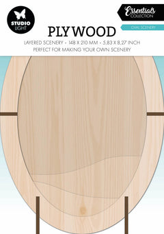 SL Plywood Oval Scenery Essentials 4 PC-1