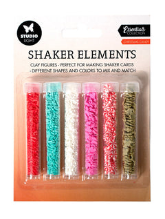 SL Shaker Elements Christmas Candy Essentials 151x111x1mm 6 PC nr.01-1
