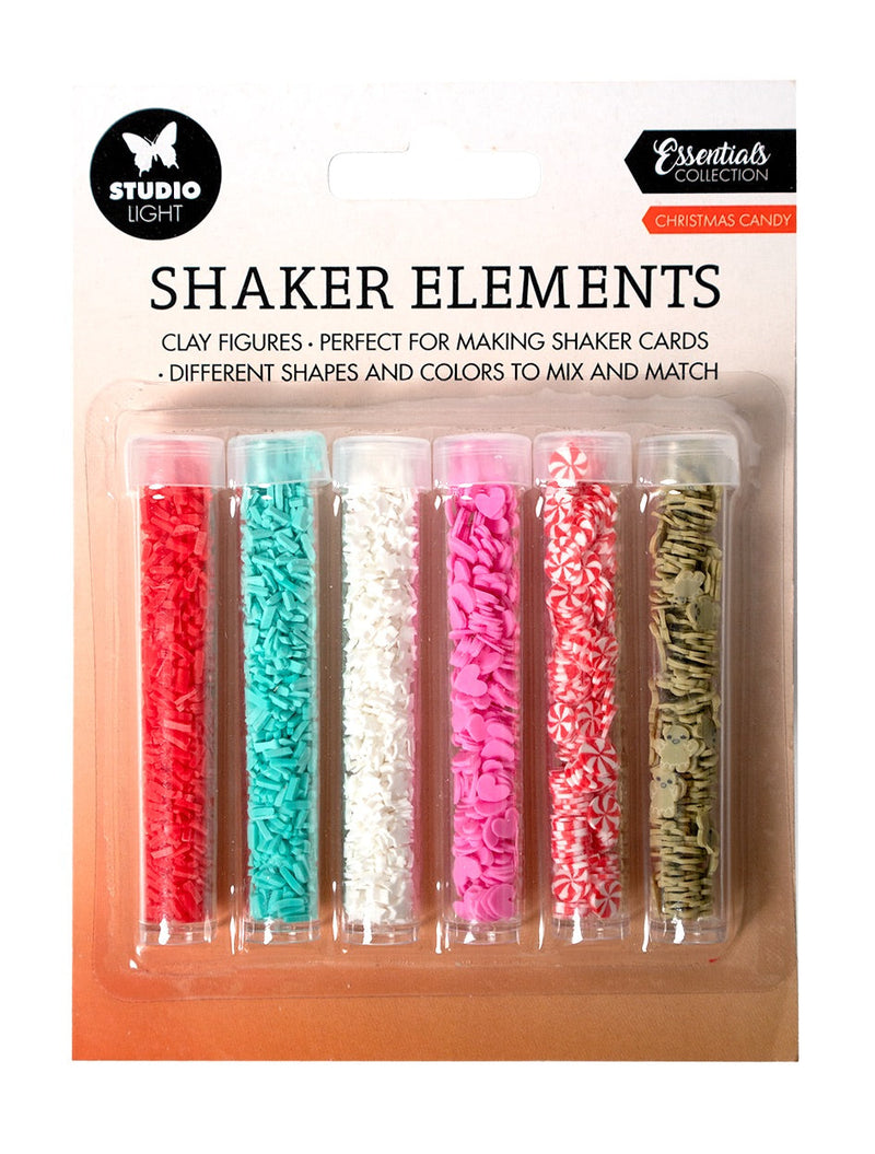 SL Shaker Elements Christmas Candy Essentials 151x111x1mm 6 PC nr.01-1