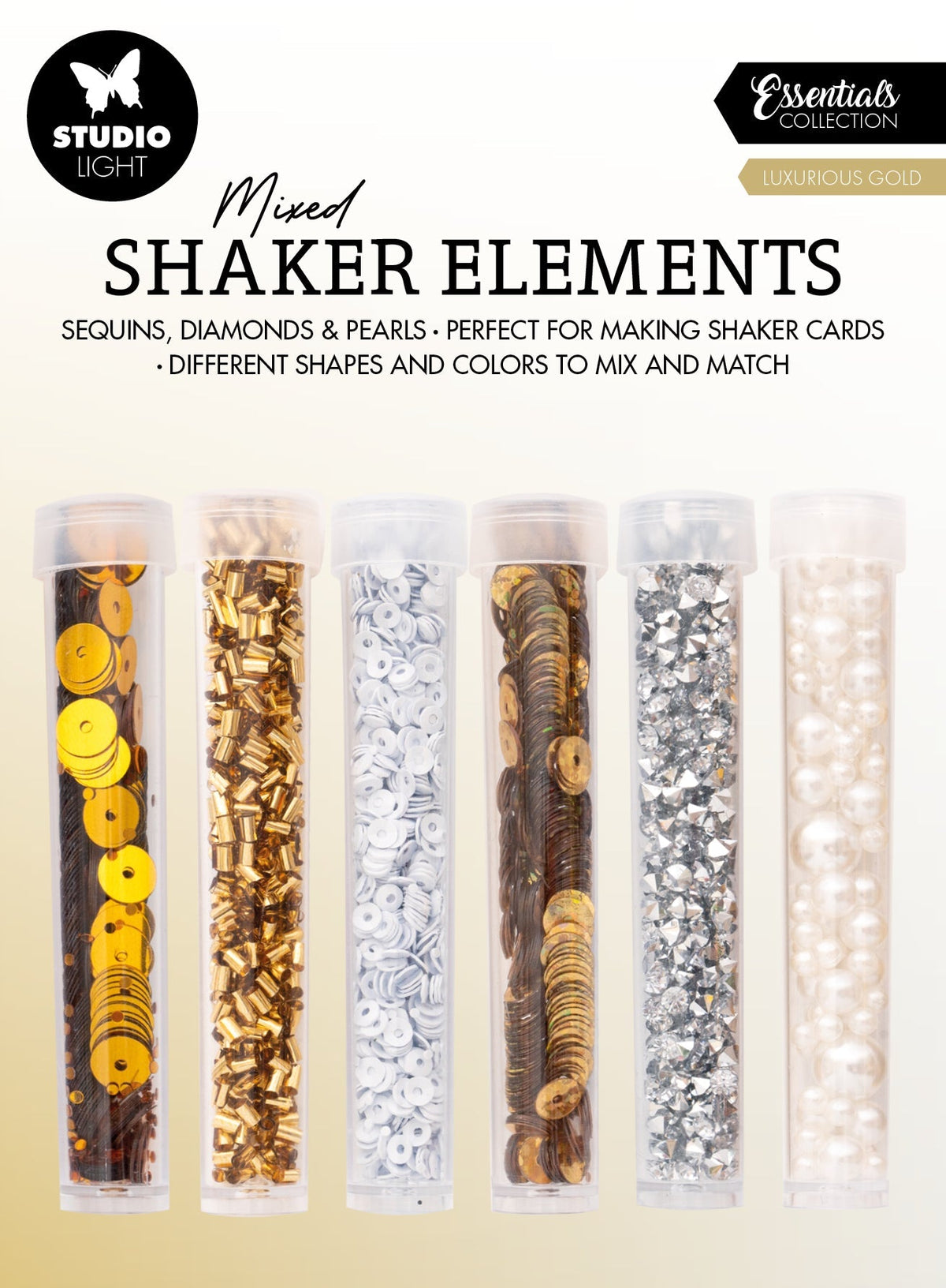 SL Shaker Elements Luxurious Gold Essentials 151x111x12mm 6 PC réf. 19-1