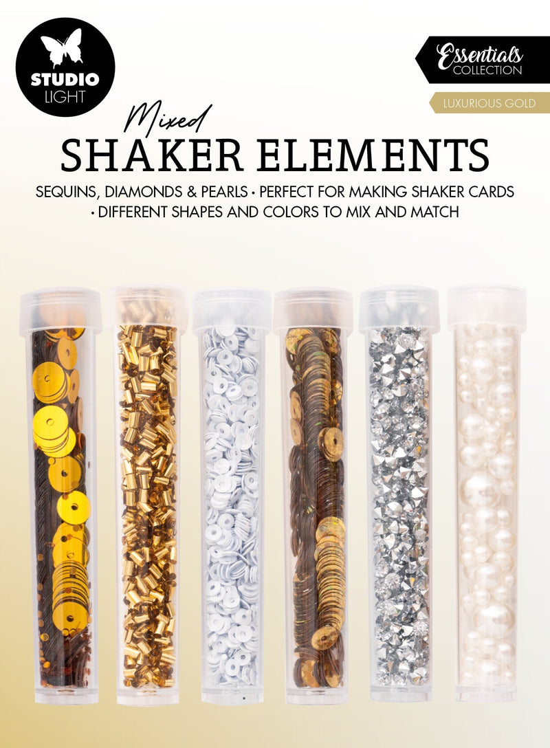 SL Shaker Elements Luxurious Gold Essentials 151x111x12mm 6 PC réf. 19-1