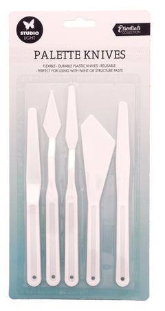 SL Spatulas Assortment Set Essential Tools 240x130x12mm 5 PC nr.01-1