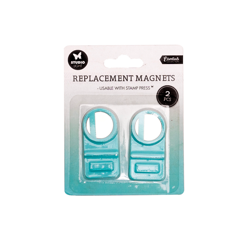 SL Stamp Press Magnets Essential Tools 45x23x3mm 2 PCS nr.01-1