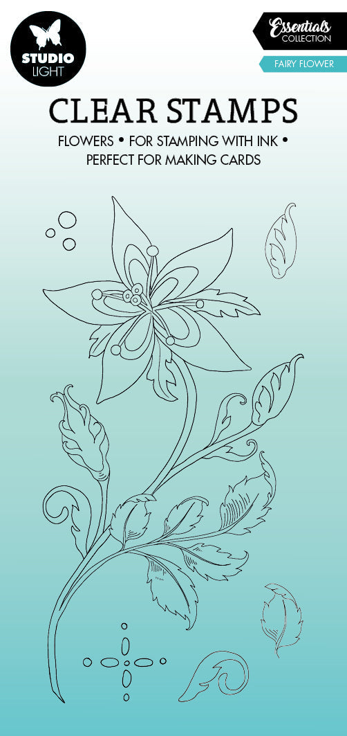SL Clear Stamp Fairy Flower Essentials 80x140x3mm 6 PC nr.325-1