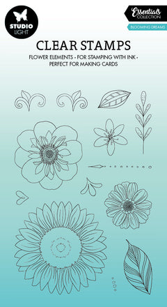 SL Clear Stamp Blooming Dream Essentials 148x105x3mm 13 PC nr.326-1