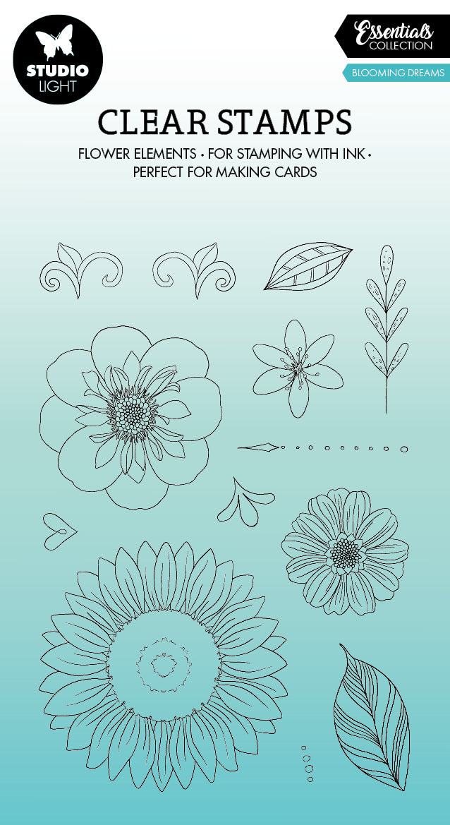 SL Clear Stamp Blooming Dream Essentials 148x105x3mm 13 PC nr.326-1