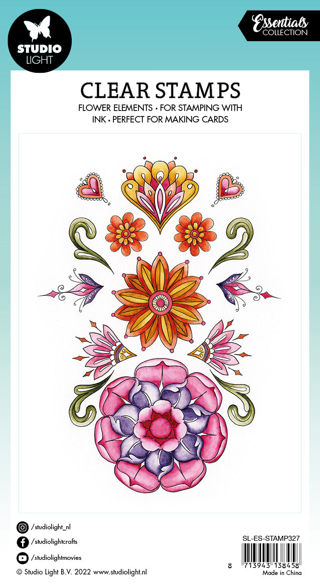 SL Clear Stamp Mandala Madness Essentials 148x105x3mm 11 PC nr.327-4