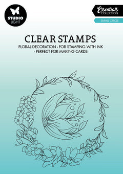 SL Clear Stamp Small Circle Essentials 93x95x3mm 2 PC nr.361-1