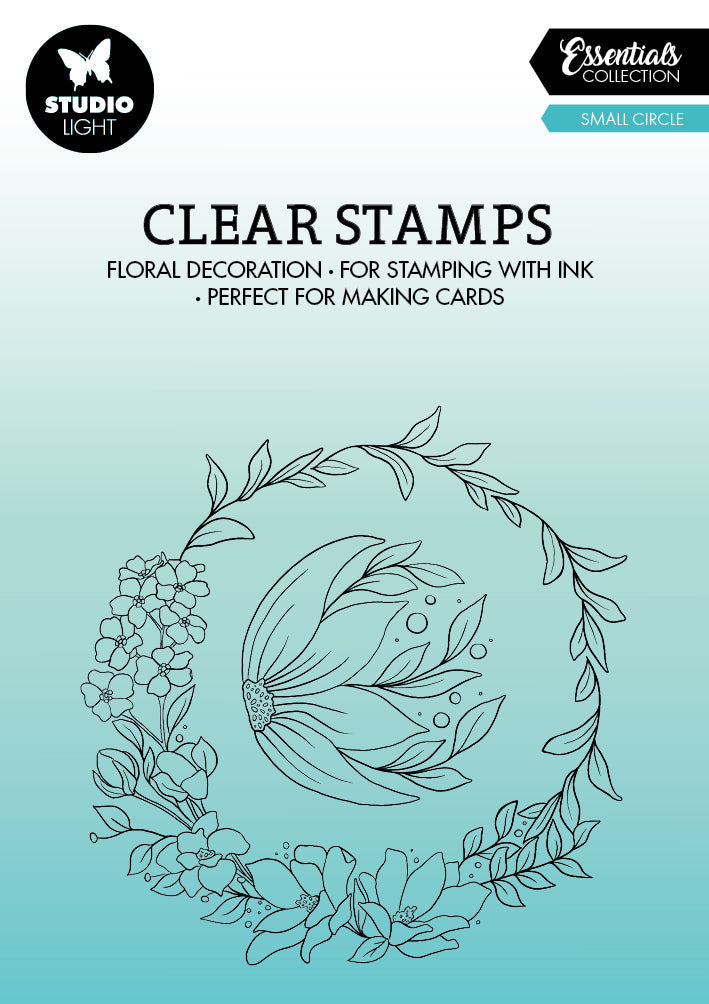SL Clear Stamp Small Circle Essentials 93x95x3mm 2 PC nr.361-1