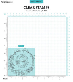 SL Clear Stamp Small Circle Essentials 93x95x3mm 2 PC nr.361-2