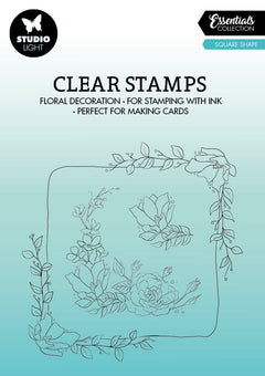 SL Clear Stamp Square Essentials 100x99x3mm 3 PC nr.362-1