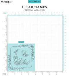 SL Clear Stamp Square Essentials 100x99x3mm 3 PC nr.362-2