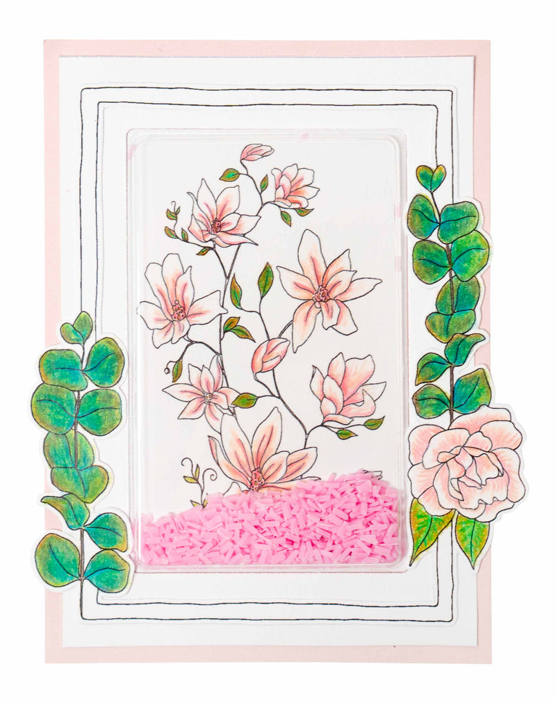 SL Clear Stamp Rectangle Essentials 119x129x3mm 2 PC nr.364-3