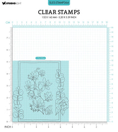 SL Clear Stamp Rectangle Essentials 119x129x3mm 2 PC nr.364-2