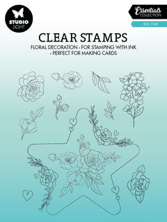 SL Clear Stamp Big Star Essentials 119x129x3mm 11 PC nr.367-1