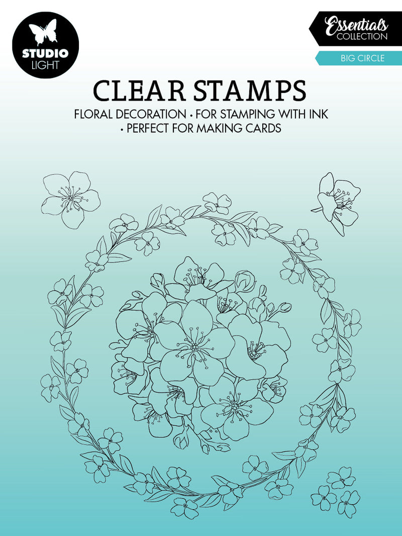 SL Clear Stamp Big Circle Essentials 119x129x3mm 5 PC nr.368-1