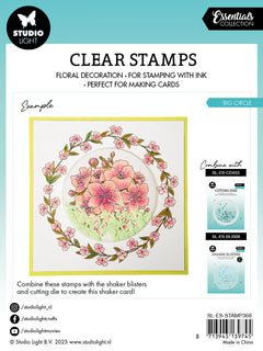 SL Clear Stamp Big Circle Essentials 119x129x3mm 5 PC nr.368-4
