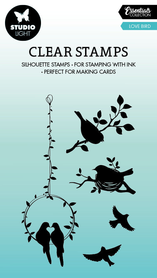 SL Clear Stamp Love Bird Essentials 62x93x3mm 5 PC nr.385-1