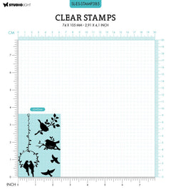 SL Clear Stamp Love Bird Essentials 62x93x3mm 5 PC nr.385-2