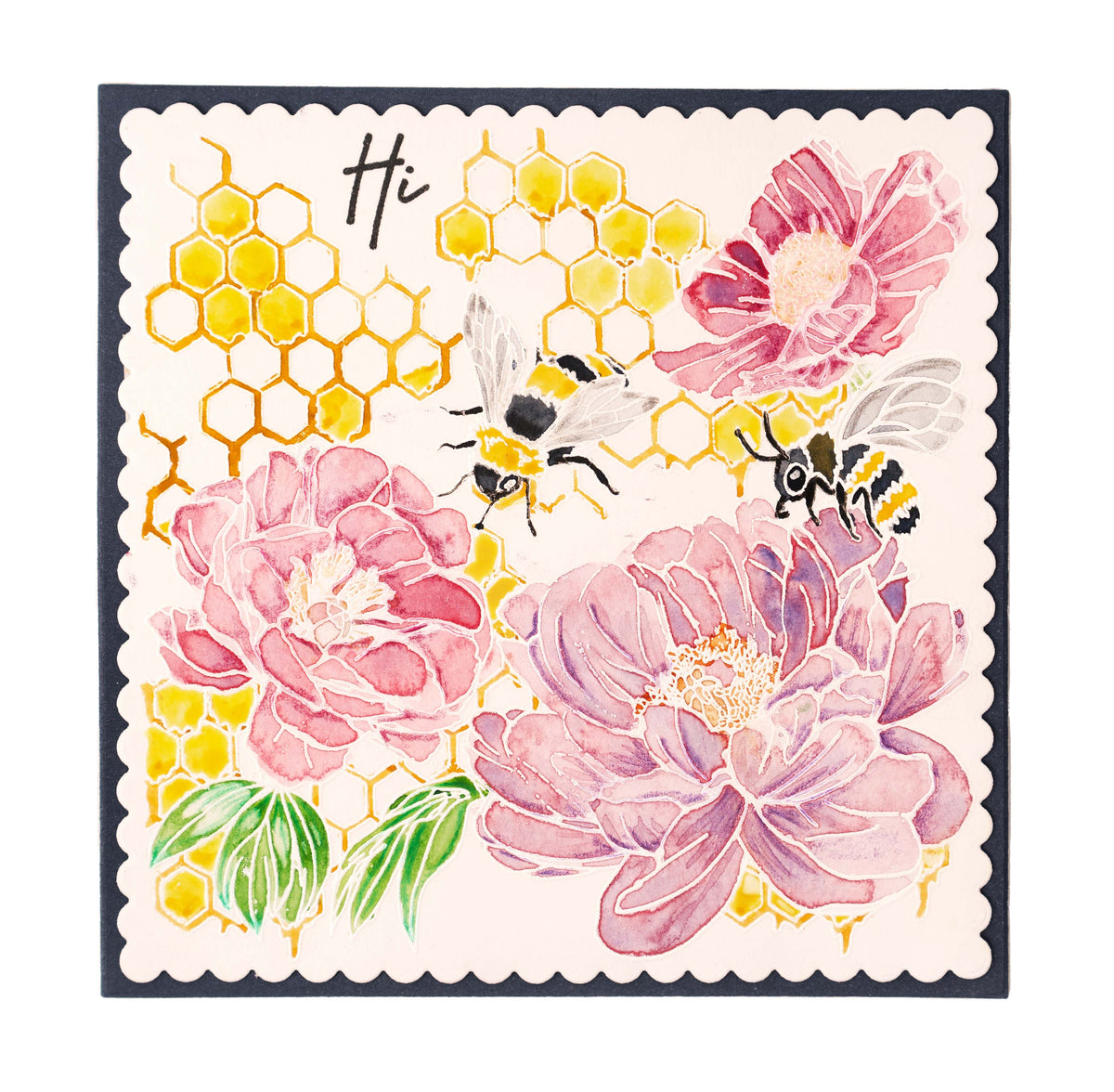 SL Clear Stamp Honey Bees Essentials 88.7x132x3mm 6 PC nr.425-2