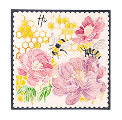 SL Clear Stamp Honey Bees Essentials 88.7x132x3mm 6 PC nr.425-2