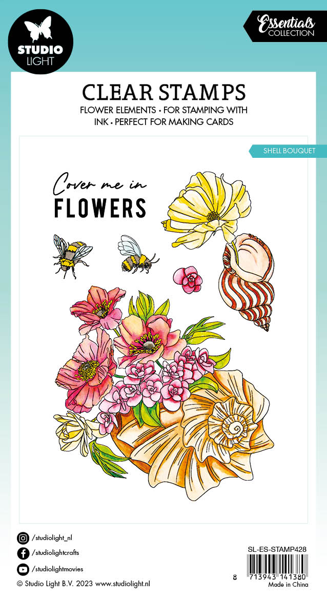 SL Clear Stamp Shell Bouquet Essentials nr.428-3