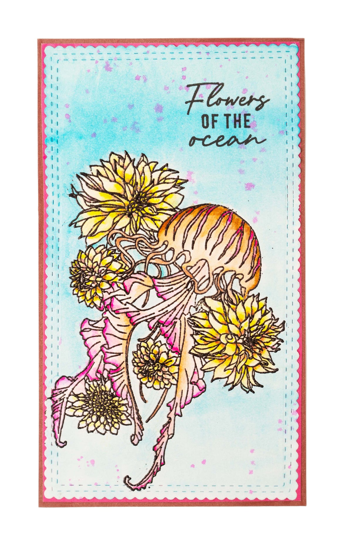 SL Clear Stamp Flower Squid Essentials 101x133x1mm 18 PC nr.429-2