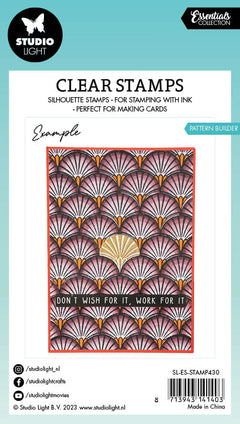 SL Clear Stamp Pattern Builder Essentials 62x93x3mm 9 PC nr.430-3