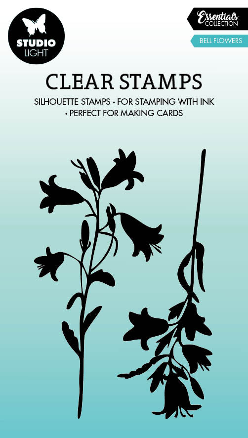SL Clear Stamp Bell Flowers Essentials 61x92.6x3mm 2 PC nr.431-1