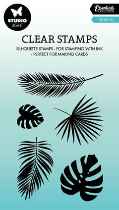 SL Clear Stamp Tropical Essentials 62x93x3mm 5 PC nr.432-1