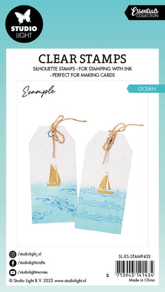 SL Clear Stamp Ocean Essentials 62x92.7x3mm 5 PC nr.433-3