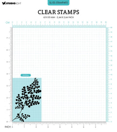 SL Tampon Transparent Mini Feuilles Essentiels 62x93x3mm 1 PC n°493-2