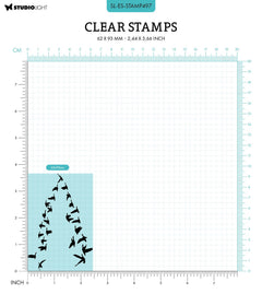 Sello transparente SL Birds Essentials 62x93x3mm 1 ud. n.º 497-2