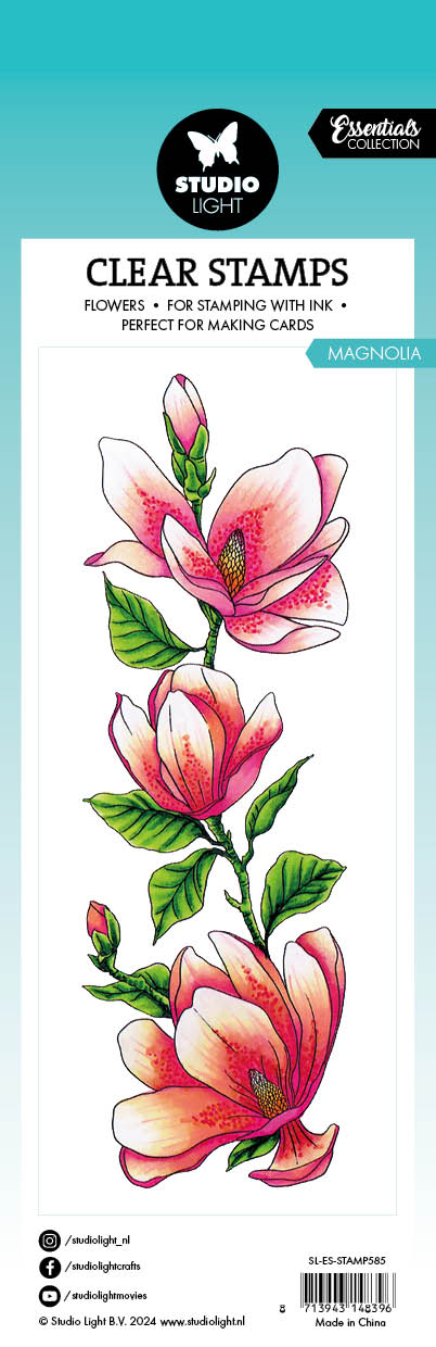Sello transparente SL Magnolia Essentials 46,2x142x3mm 1 unidad n.º 585-3