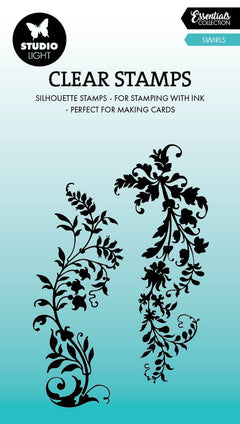 SL Clear Stamp Swirls Essentials 2 PC-1