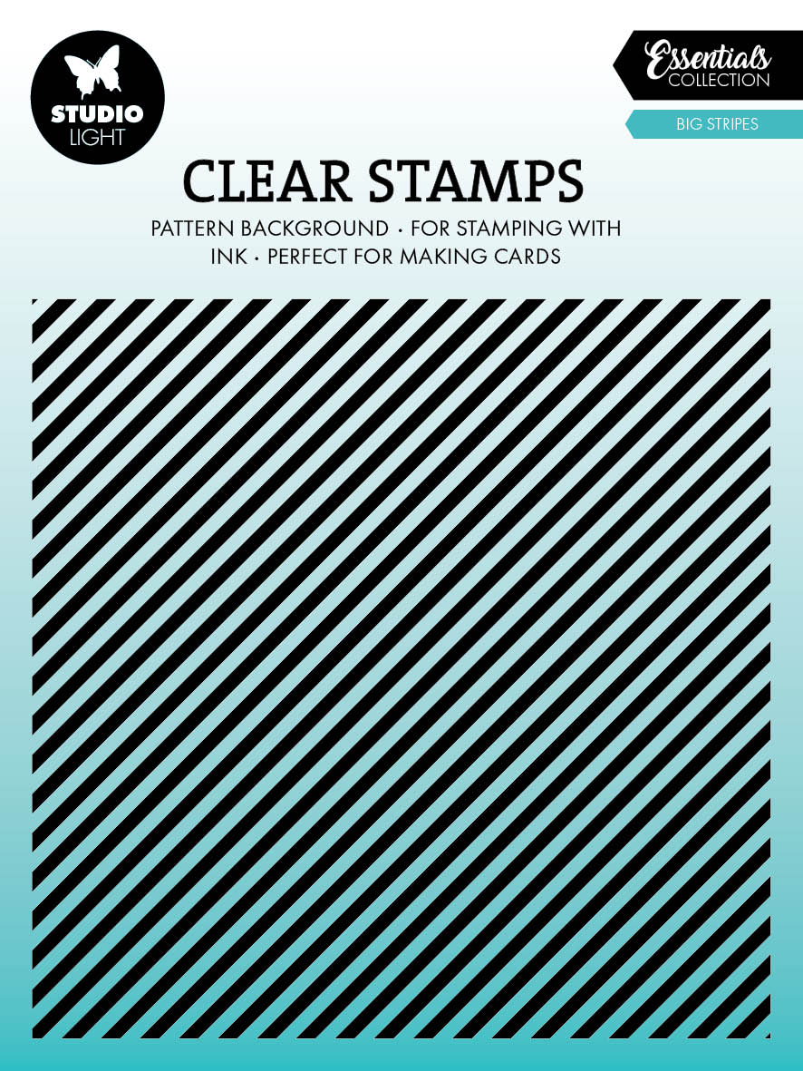 SL Clear Stamp Big Stripes Essentials 1 PC-1