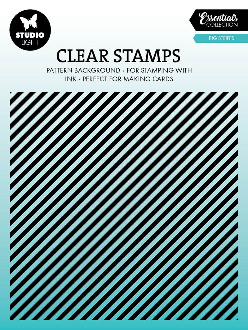 SL Clear Stamp Big Stripes Essentials 1 PC-1