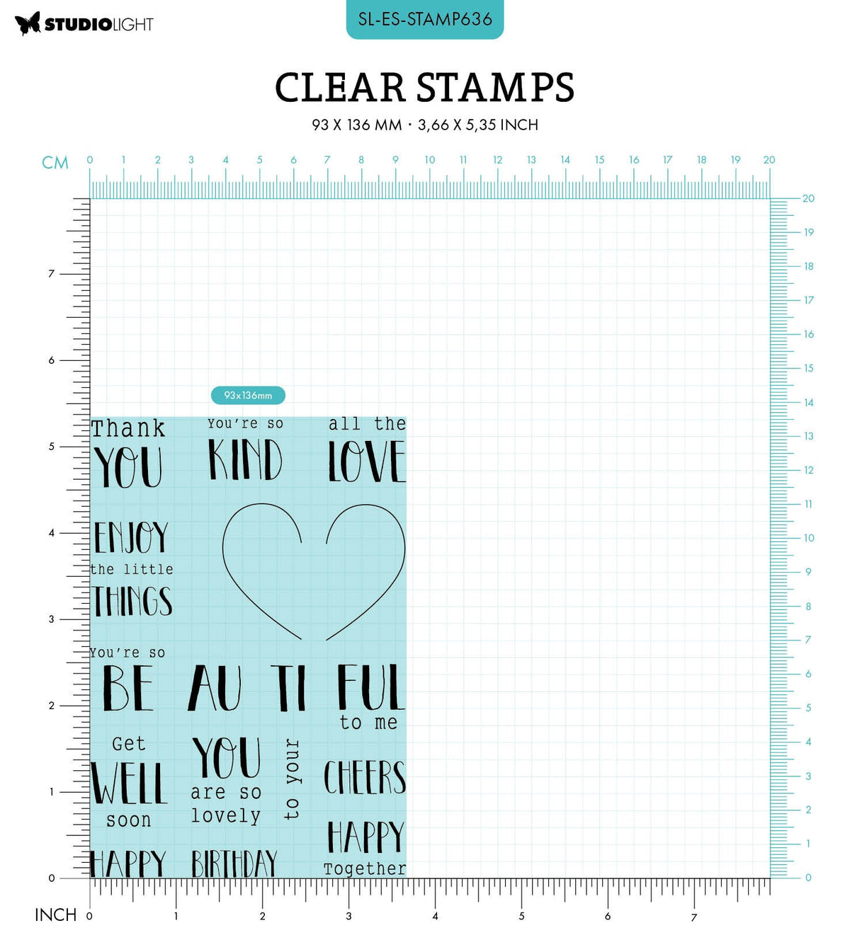 SL Clear Stamp Pop-Up Cards Essentials 17 PC-3