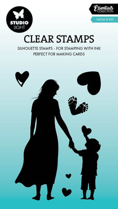 SL Clear Stamp Mom & Kid Essentials 7 PC-1