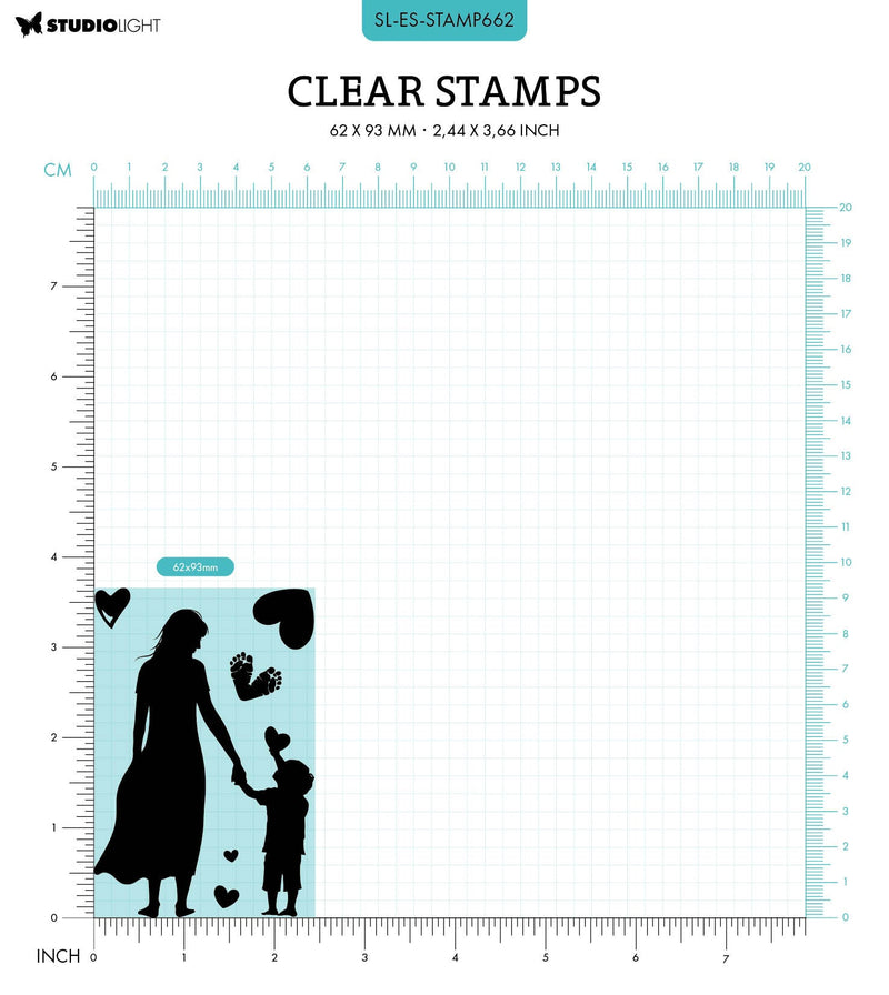 SL Clear Stamp Mom & Kid Essentials 7 PC-2