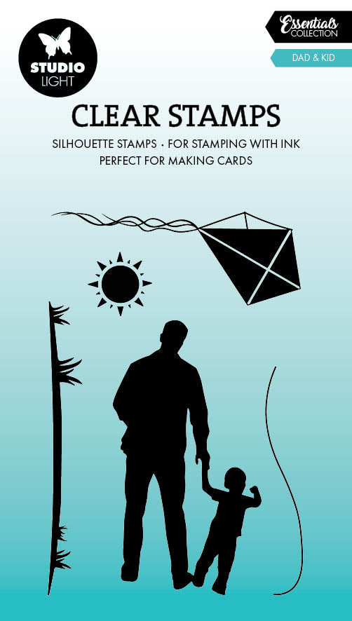 SL Clear Stamp Dad & Kid Essentials 5 PC-1