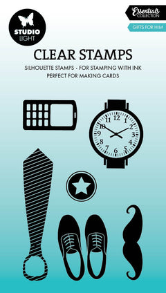 SL Clear Stamp Gifts For Him Essentials 6 PC-1