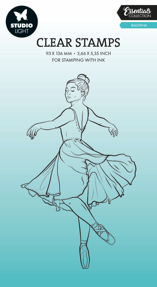 SL Clear Stamp Ballerina Essentials 1 PC-1