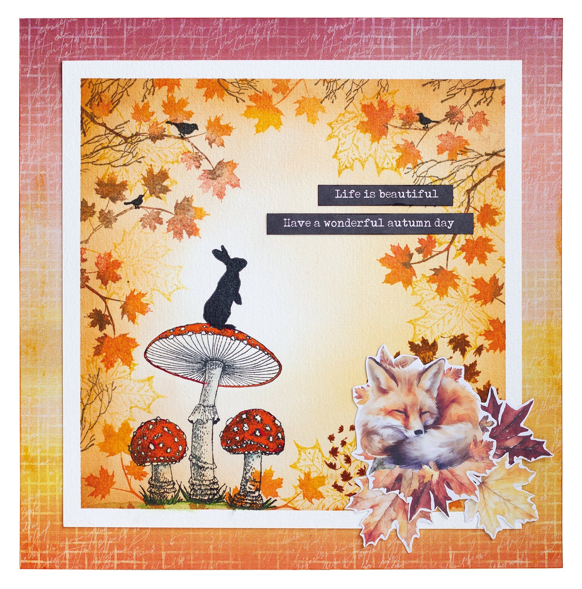 SL Clear Stamp Autumn Essentials 2 PC-4